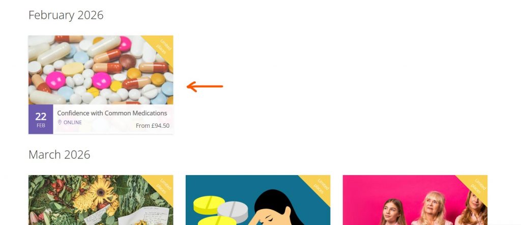 CPHT Hypnotherapy Continuing Professional Development (CPD) Courses - How to book