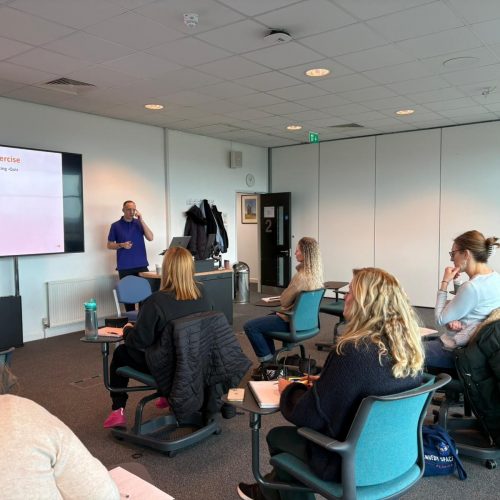 CPHT Surrey Hypnotherapy Training - Students in the classroom